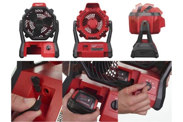 Thân quạt pin 18V Milwaukee M18 AF-0