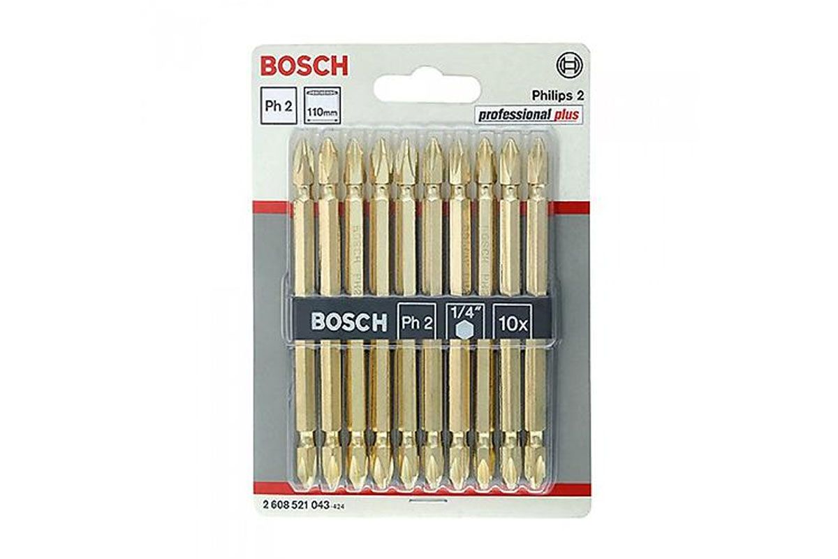 Đầu vặn vít dài 10 cây Bosch 2608521043