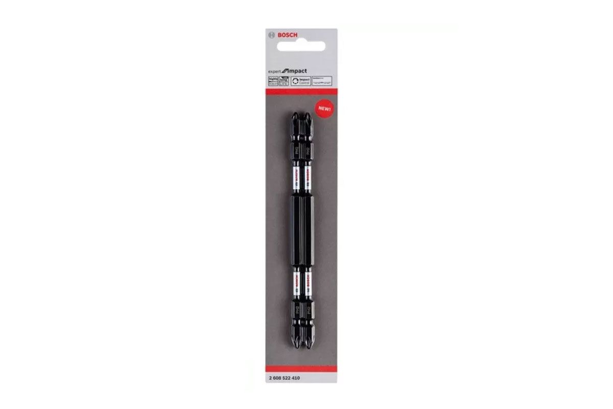 Đầu vặn vít ngắn 2 mũi Bosch 2608522410