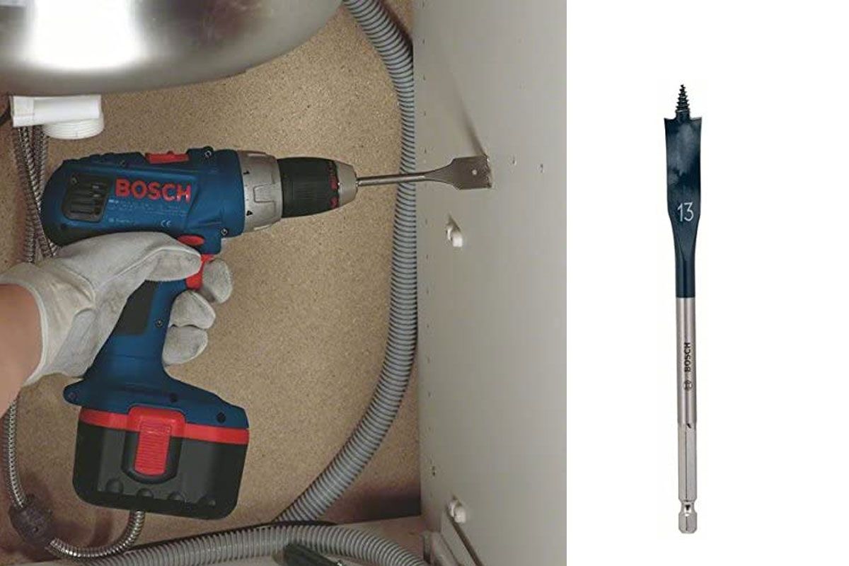 Mũi khoét gỗ đuôi cá 13x152mm Bosch 2608595485