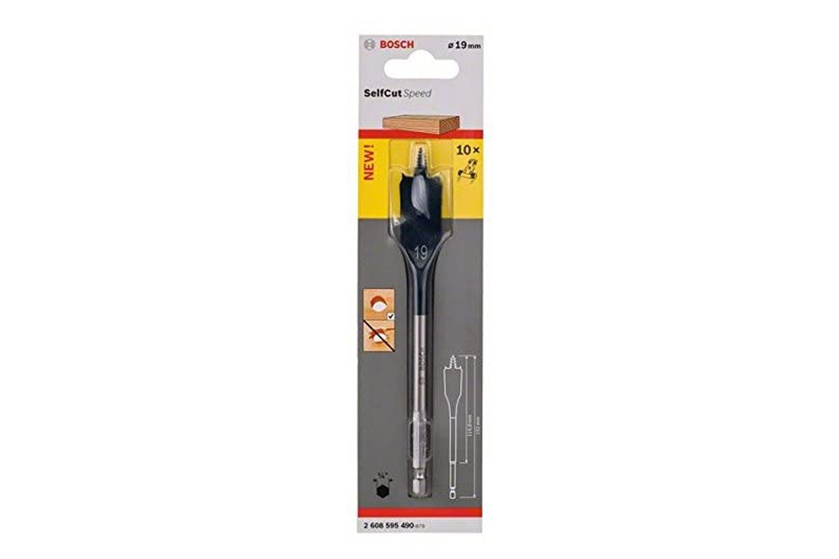 Mũi khoét gỗ đuôi cá 19x152mm Bosch 2608595490