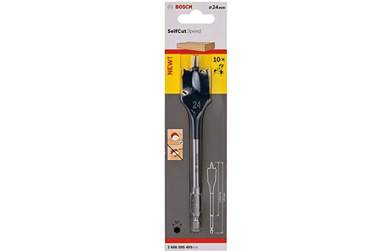 Mũi khoét gỗ đuôi cá 24x152mm Bosch 2608595493