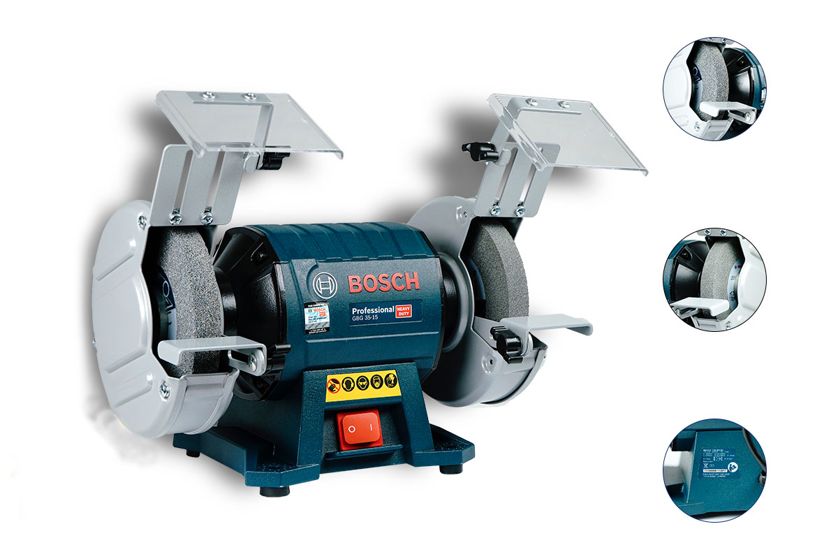 Máy mài 2 đá 150mm Bosch GBG 35-15