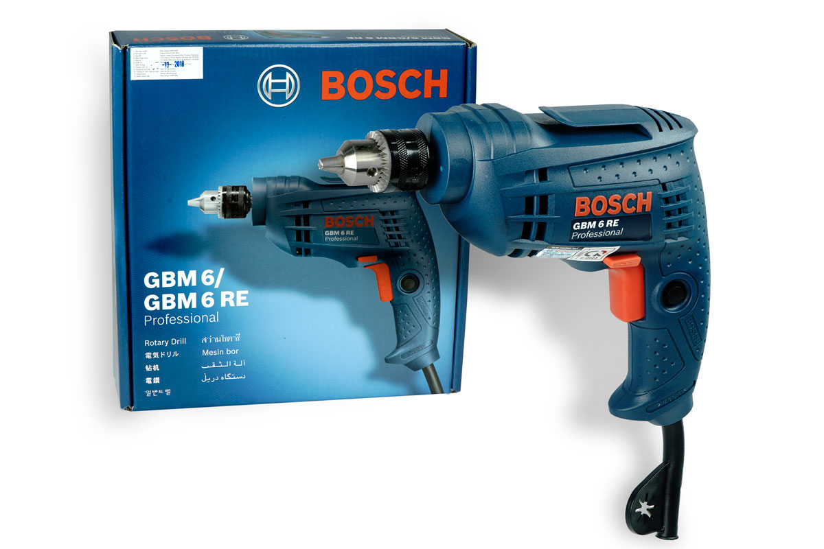 Máy khoan sắt 6.5mm Bosch GBM 6 RE