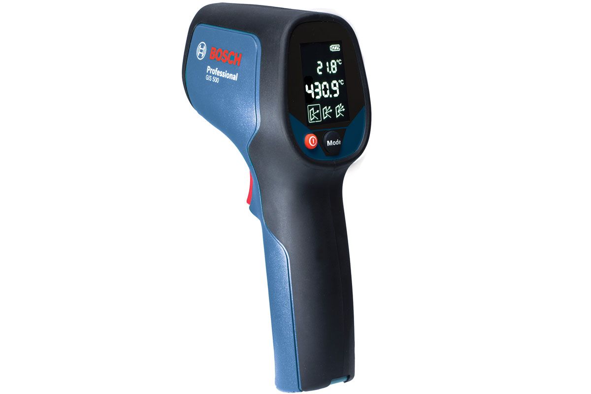 Máy dò nhiệt độ môi trường Bosch GIS 500