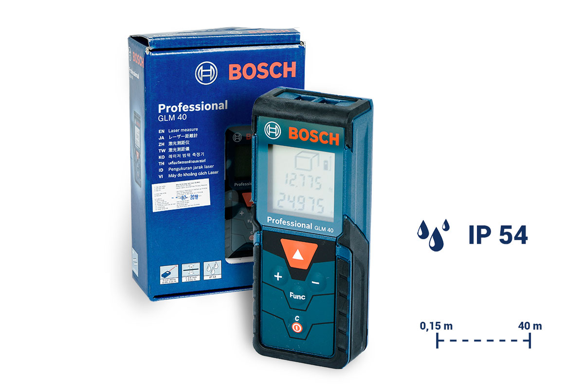 Máy đo khoảng cách 40m Bosch GLM 40