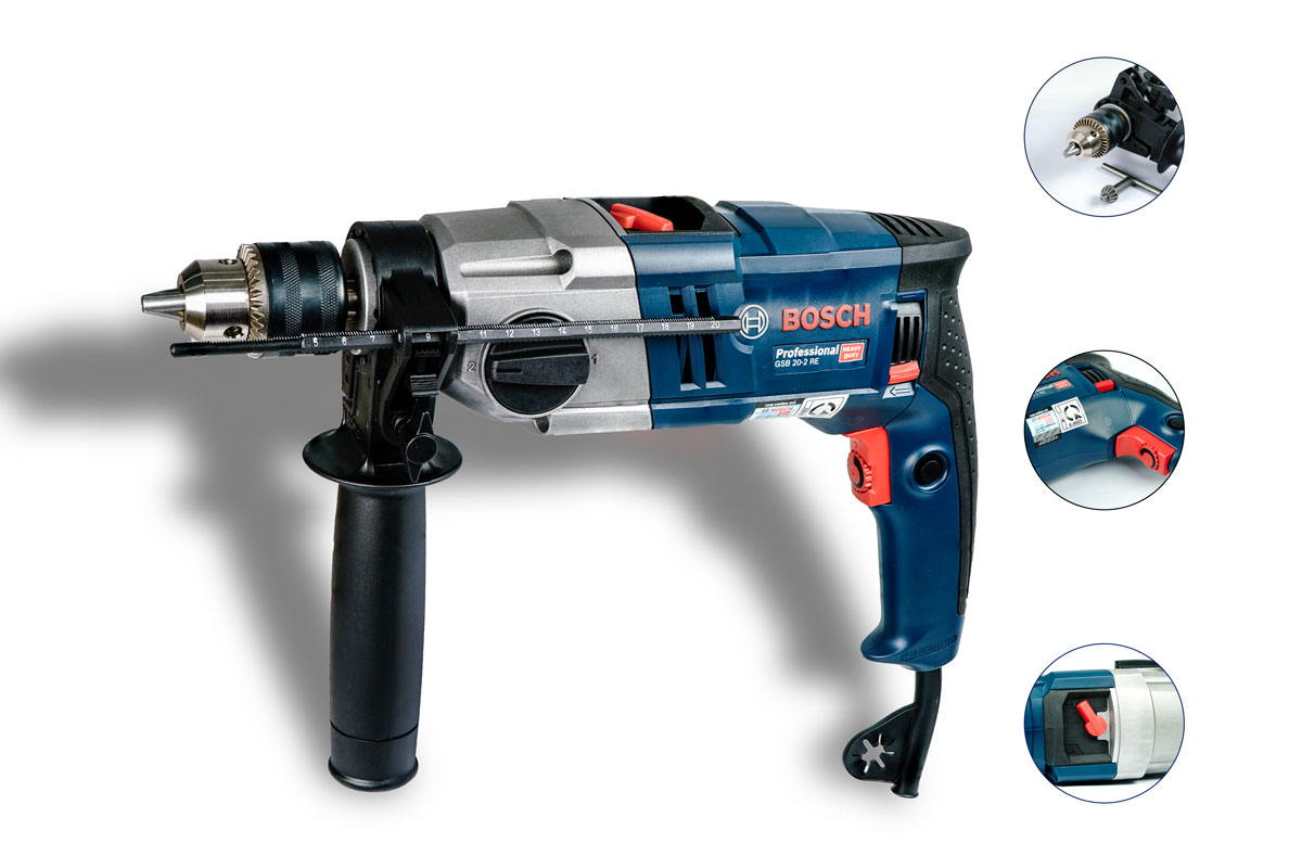 Máy khoan động lực 20mm Bosch GSB 20-2 RE