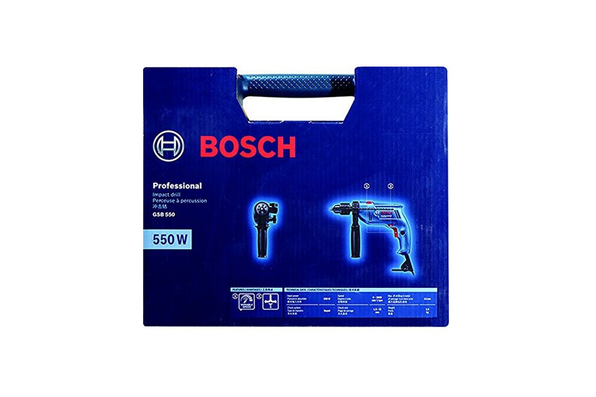 Máy khoan động lực Bosch GSB 550 (SET 80)