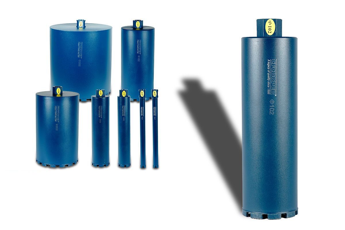 Mũi khoan rút lõi bê tông Ø102x350mm CFCooper DCB102350