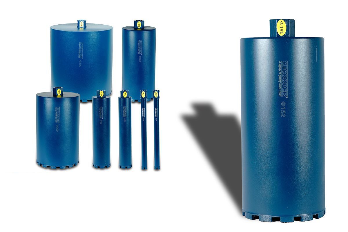 Mũi khoan rút lõi bê tông Ø152x350mm CFCooper DCB152350