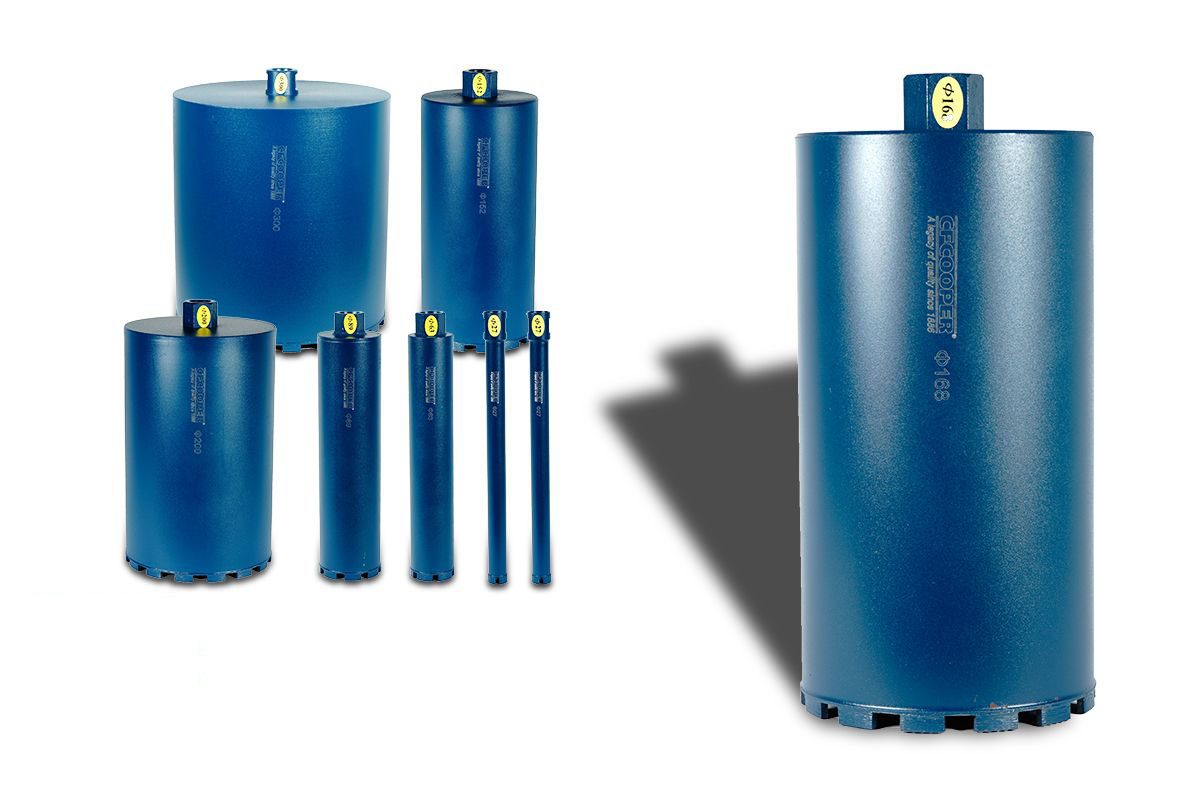 Mũi khoan rút lõi bê tông Ø168x350mm CFCooper DCB168350