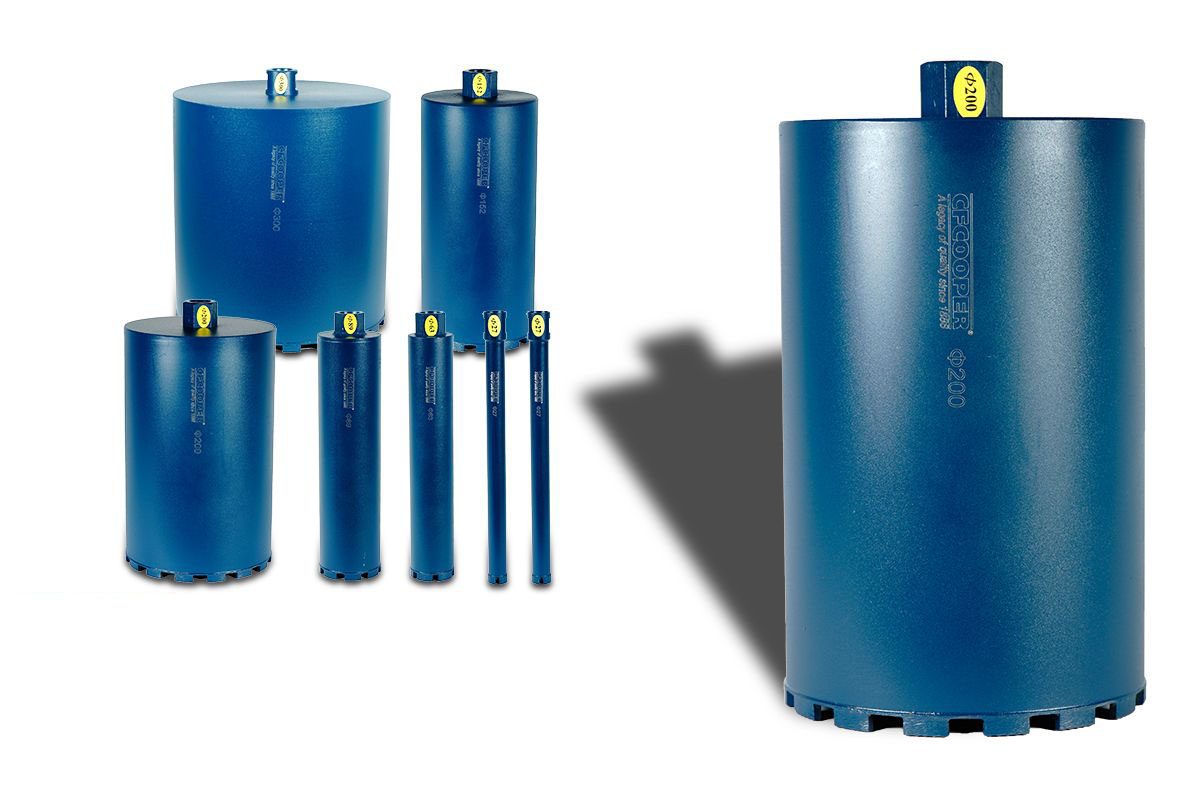 Mũi khoan rút lõi bê tông Ø200x350mm CFCooper DCB200350