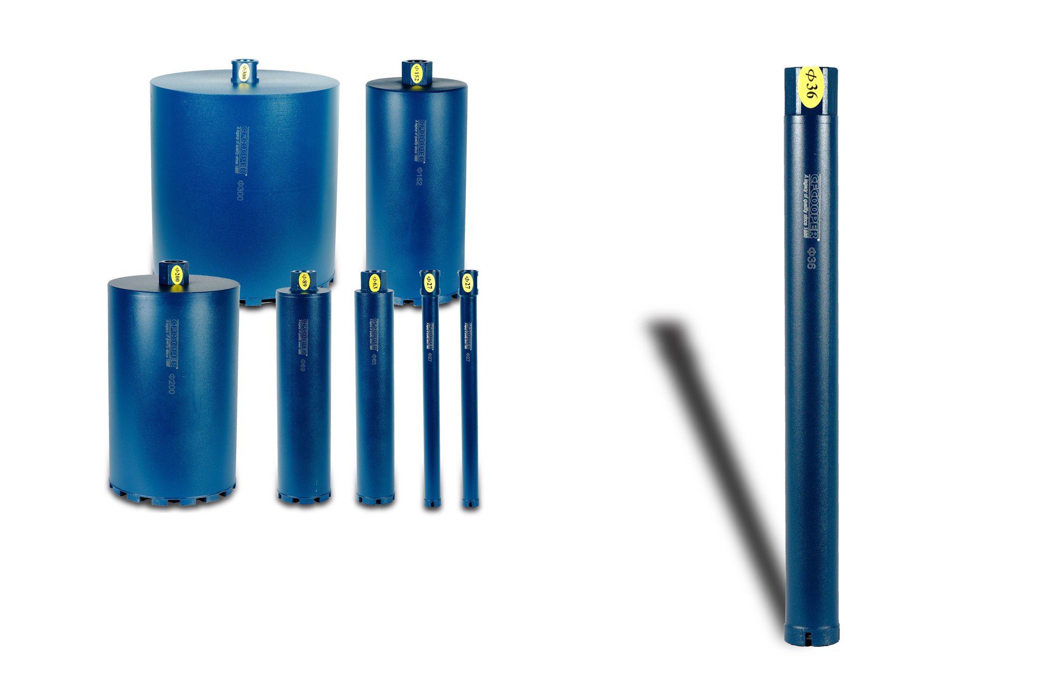 Mũi khoan rút lõi bê tông Ø36x370mm CFCooper DCB36370