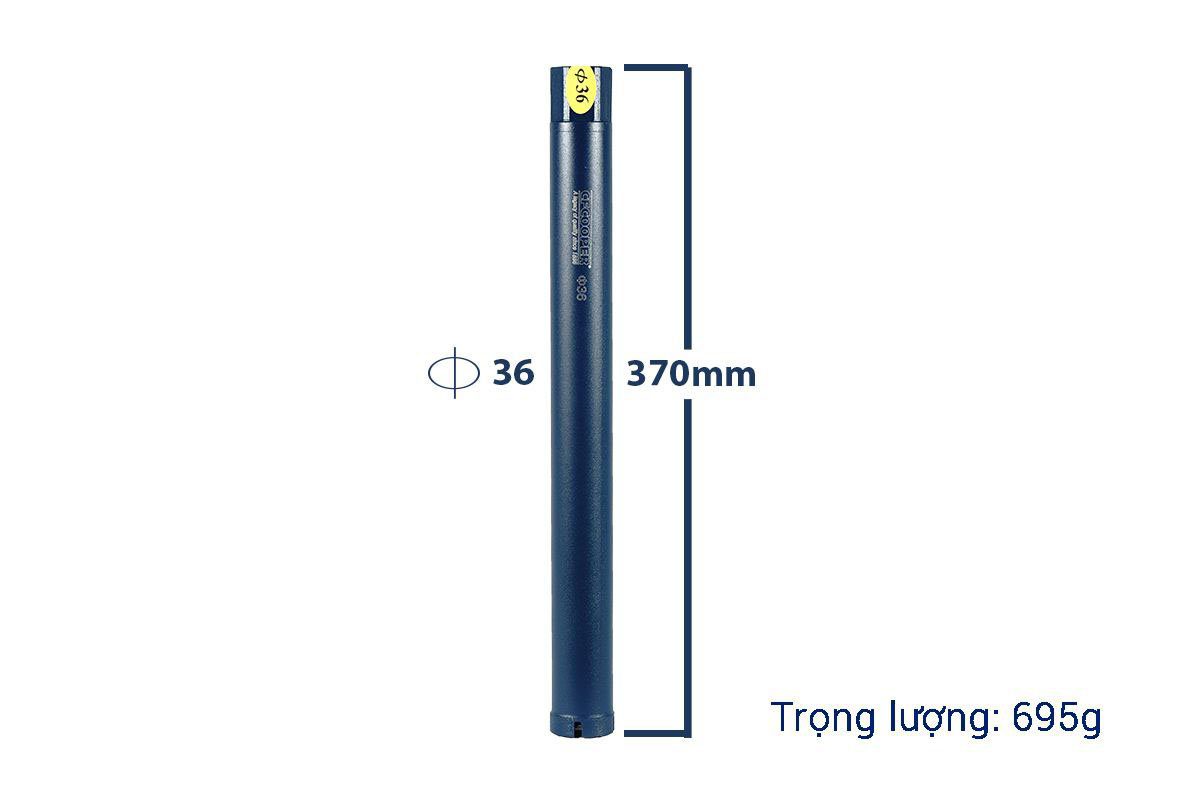 Mũi khoan rút lõi bê tông Ø36x370mm CFCooper DCB36370