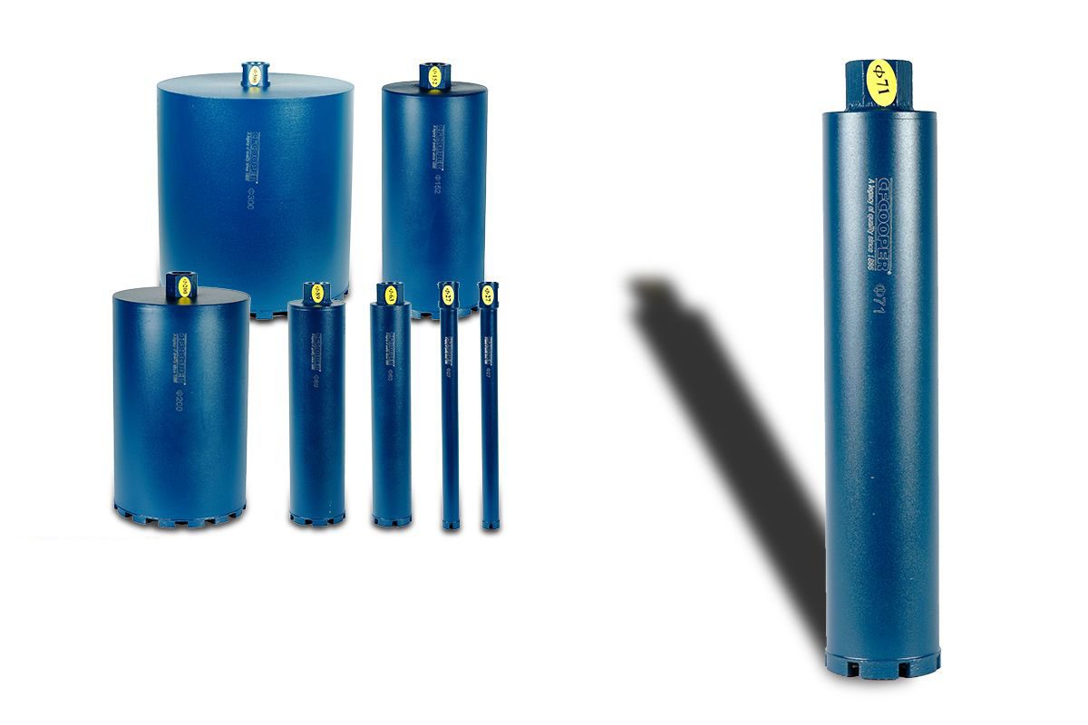 Mũi khoan rút lõi bê tông Ø71x370mm CFCooper DCB71370