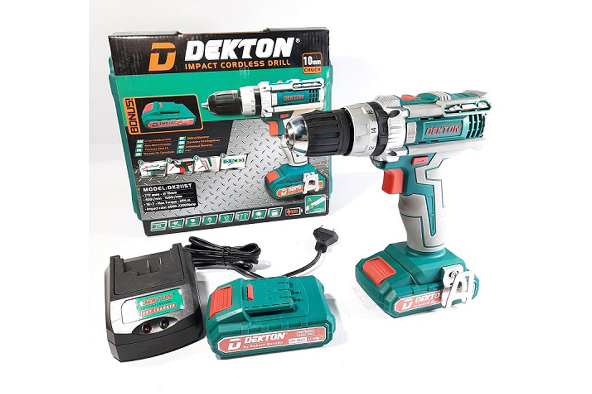 Máy khoan pin 21V DEKTON DK-2115T