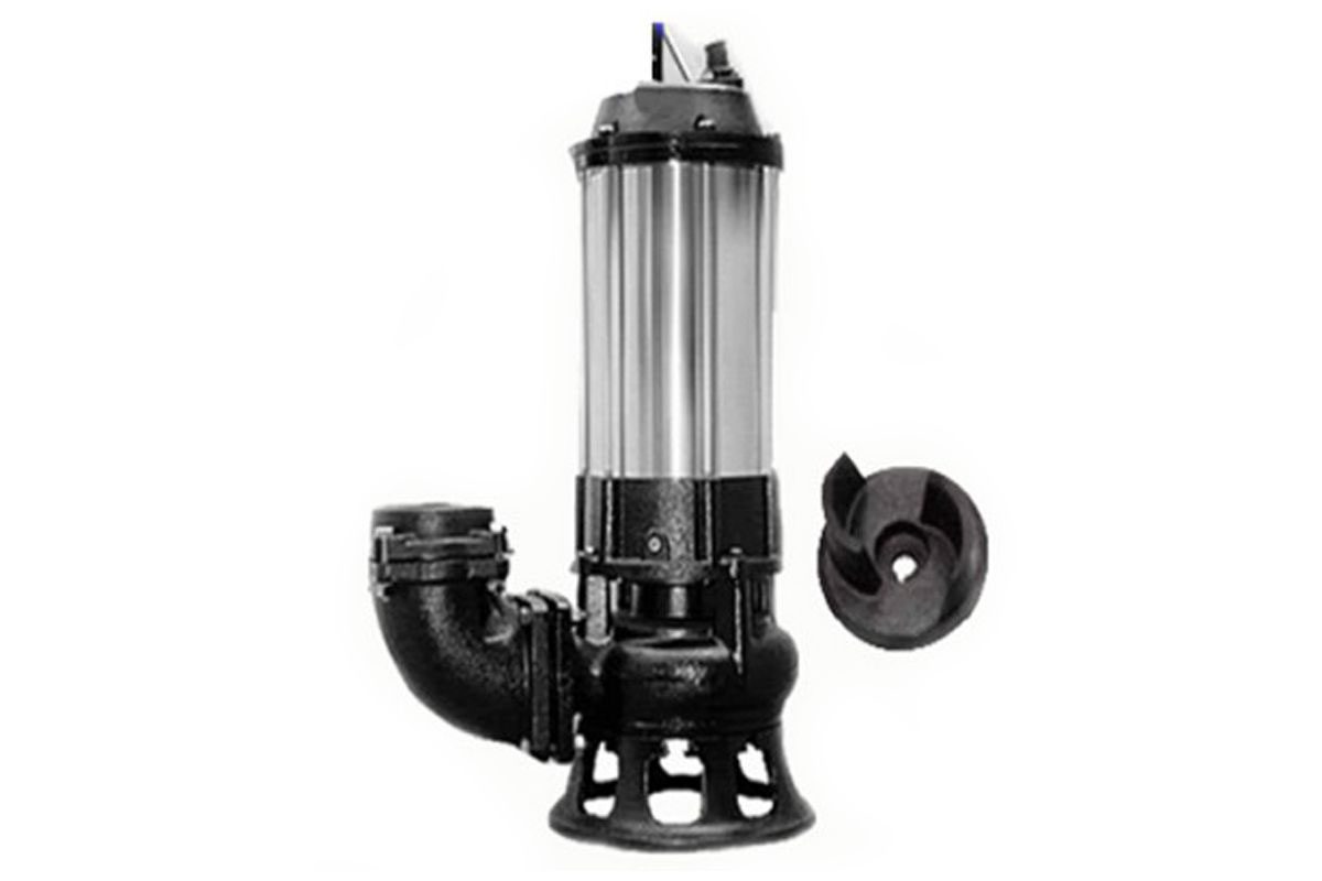 Máy bơm chìm hút hố móng, bùn đặc 7.5HP APP DSP-75T