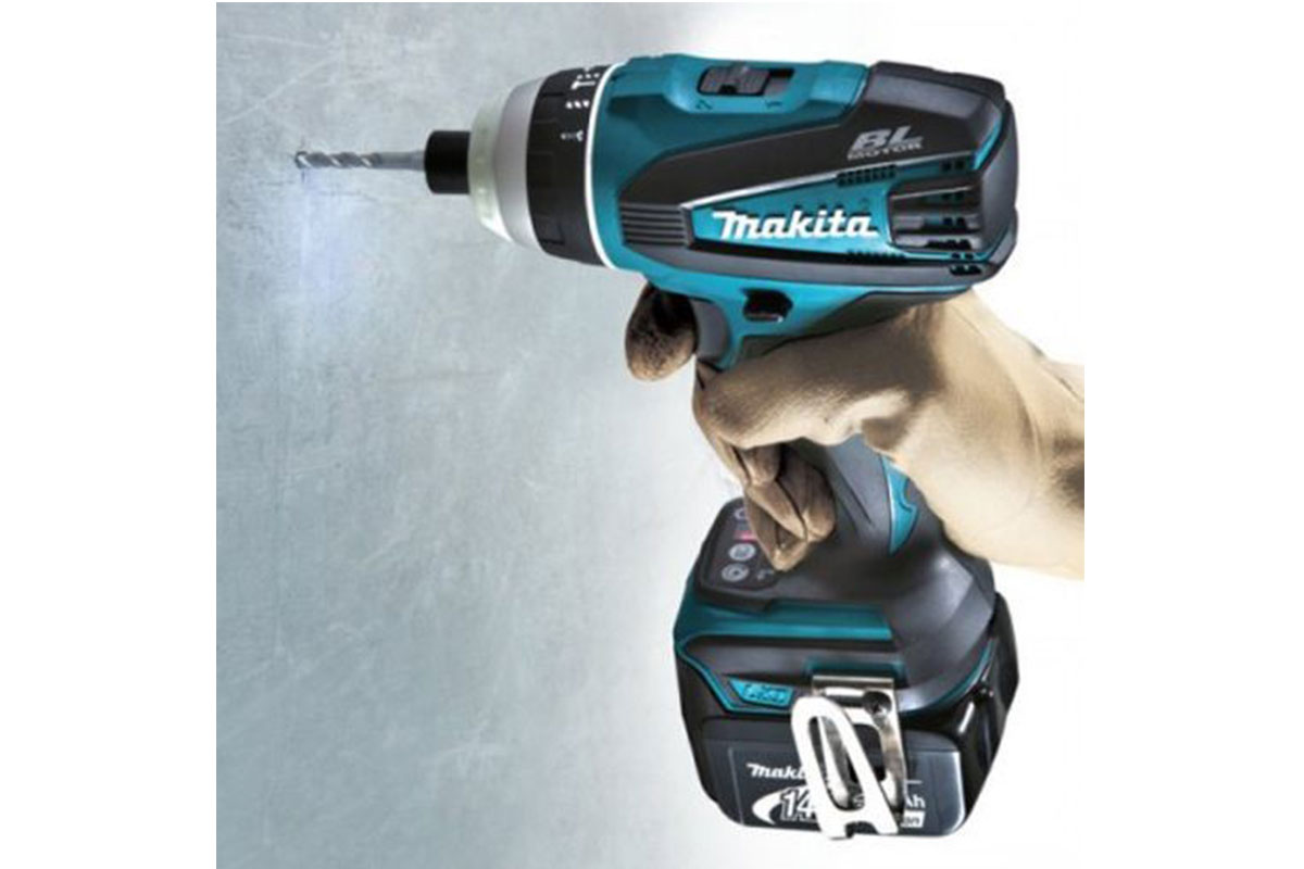 Thân máy vặn vít 4 chế độ (BL) pin 18V Makita DTP141Z