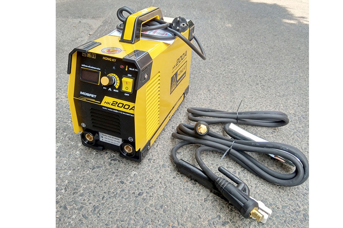 Máy hàn que MMA Inverter Hồng Ký HK200A