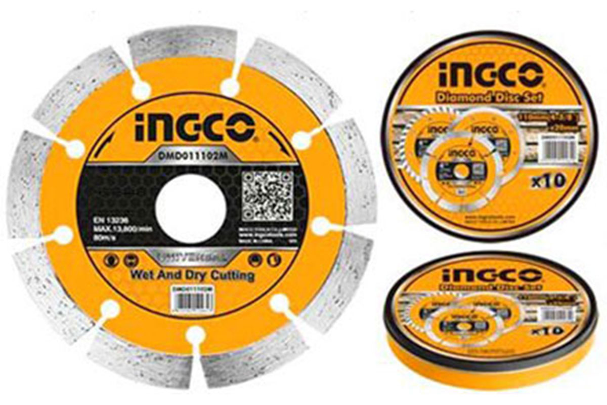 Đĩa cắt gạch khô 230x22.2mm INGCO DMD012302M