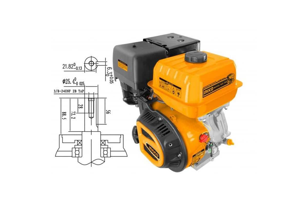 Động cơ nổ xăng INGCO GEN1681-1