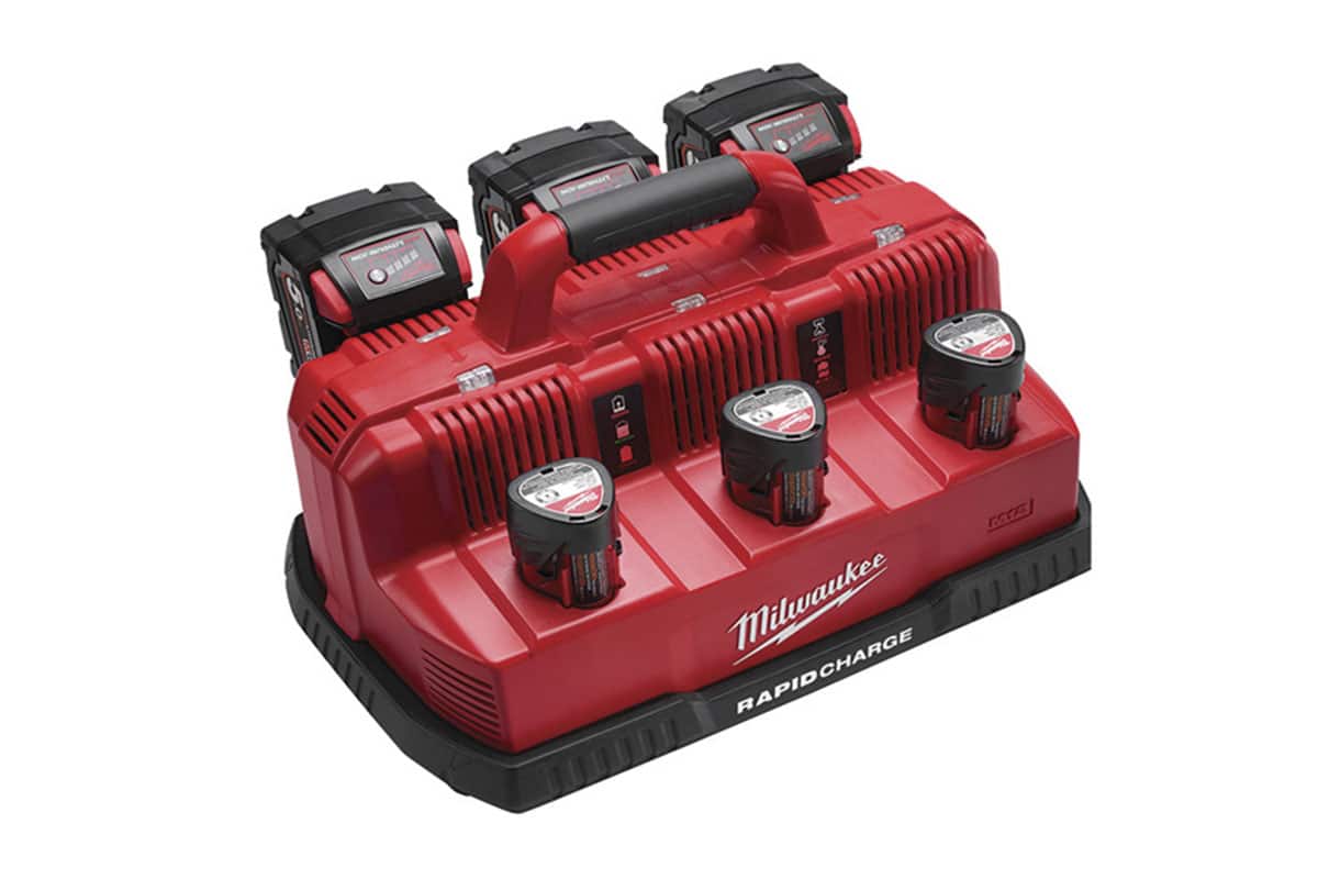 Bộ sạc nhanh 3 pin M12 M18 Milwaukee M12-18C3
