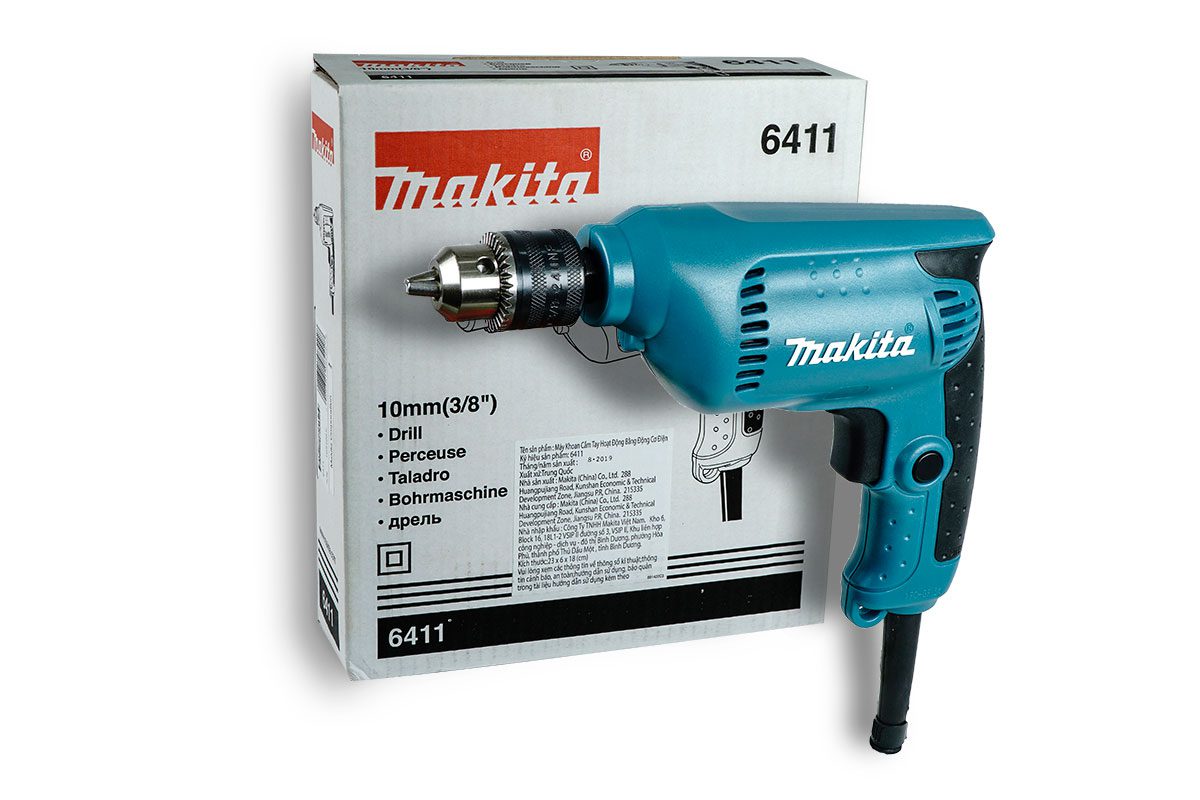 Máy khoan sắt 10mm Makita 6411