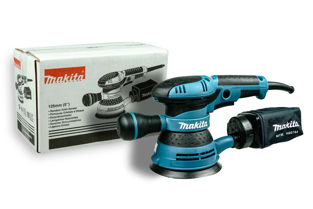Máy chà nhám quỹ đạo 125mm Makita BO5041