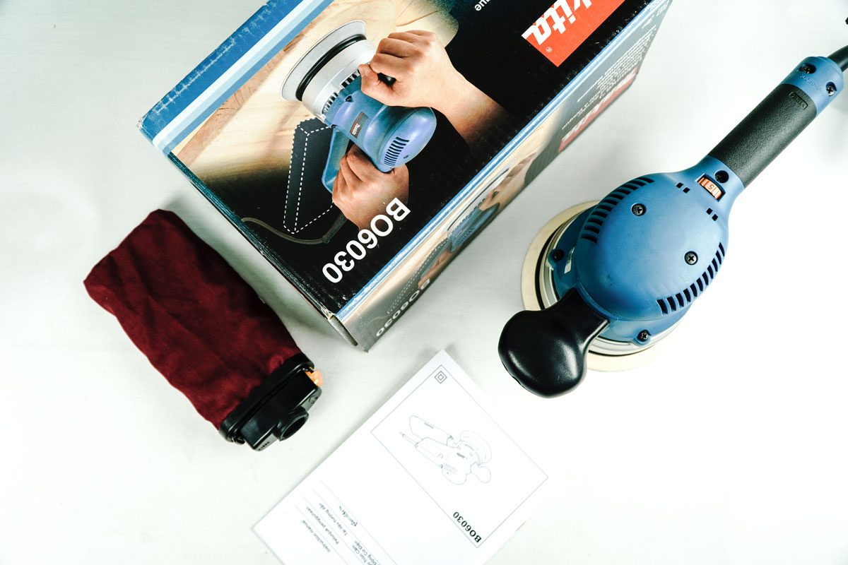 Máy chà nhám quỹ đạo 150mm Makita BO6030