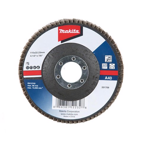 Đĩa nhám xếp sợi thủy tinh 125x22.23mm Makita D-63498