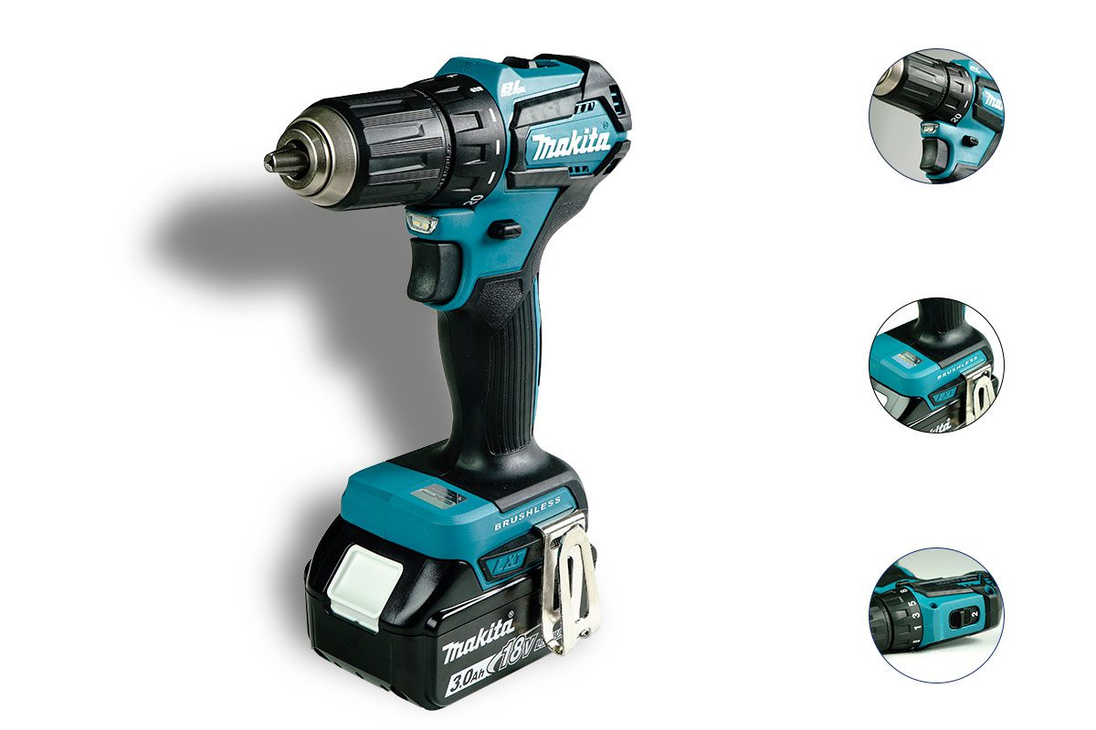 Máy khoan vặn vít pin 18V Makita DDF483RTE