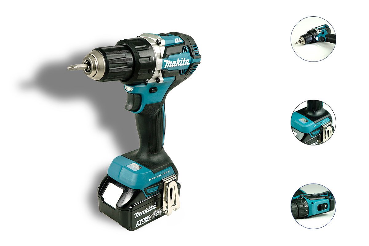 Máy khoan vặn vít pin 18V Makita DDF484RFE