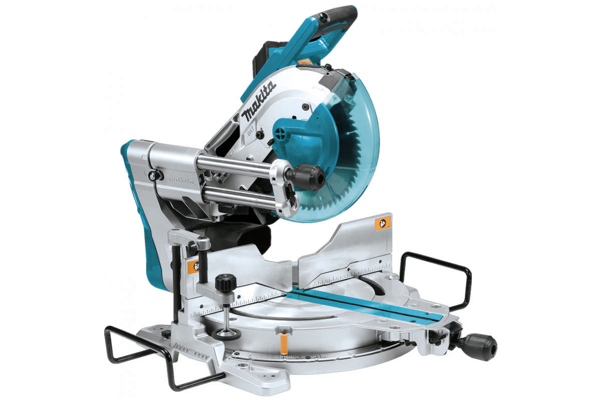 Thân máy cưa đa góc trượt 2 pin 18V Makita DLS111ZU
