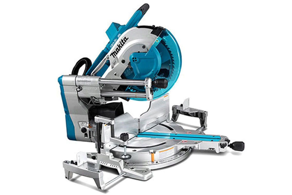 Thân máy cưa đa góc trượt 2 pin 18V Makita DLS211Z