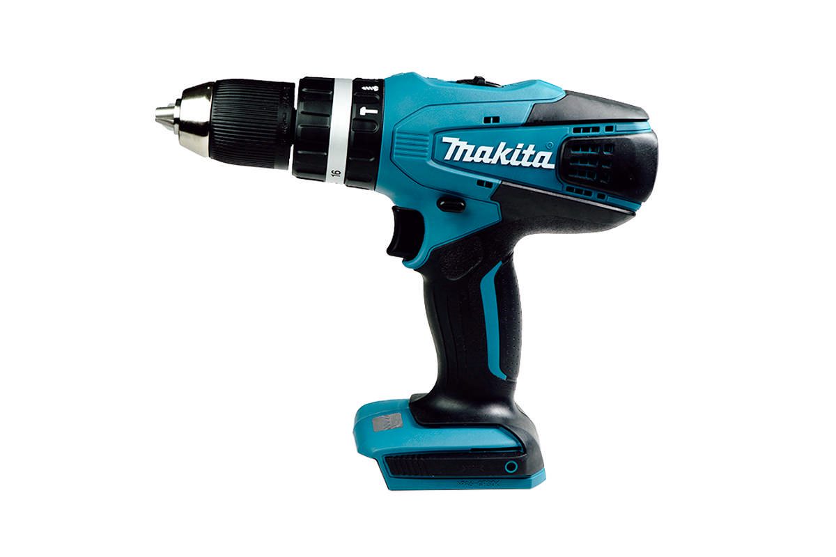 Thân máy khoan búa và vặn vít Pin 18V Makita HP457DZ