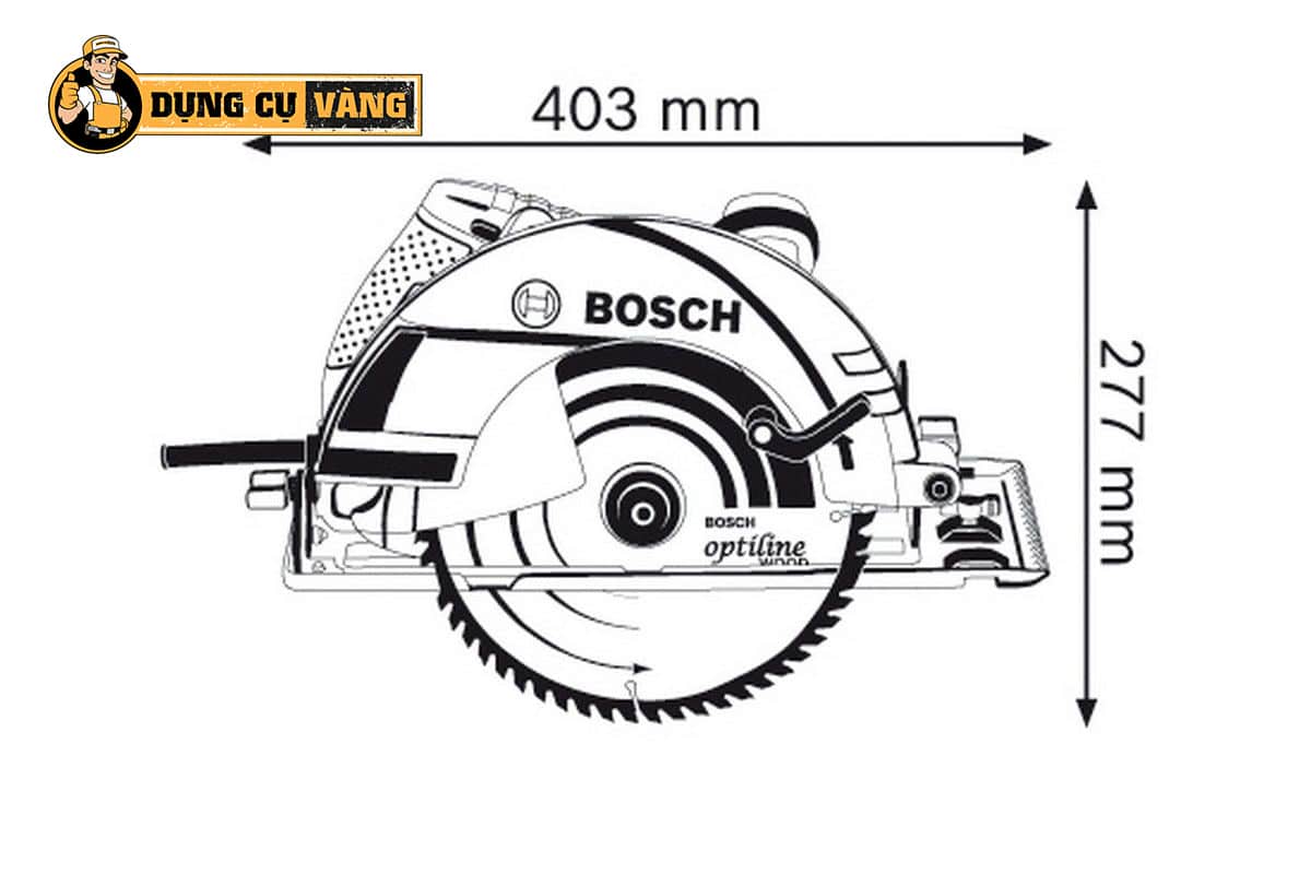 Máy Cưa đĩa Bosch Gks 235 Turbo