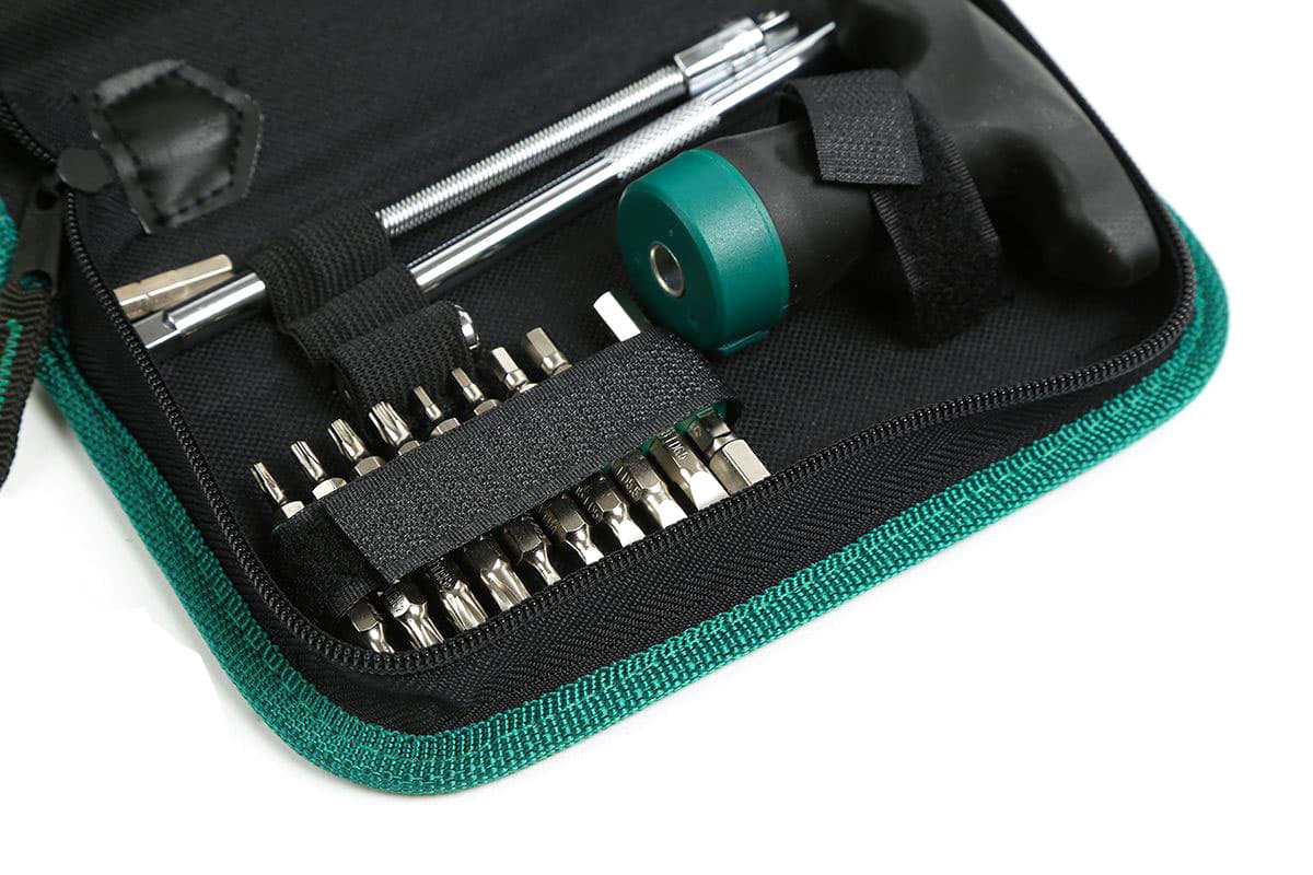 Bộ tuốt nơ vít cần tự động 24 chi tiết Sata 09341