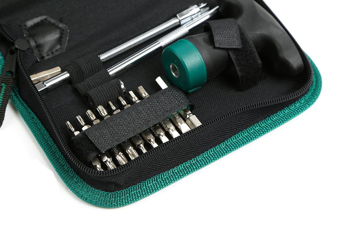 Bộ tuốt nơ vít cần tự động 24 chi tiết Sata 09341