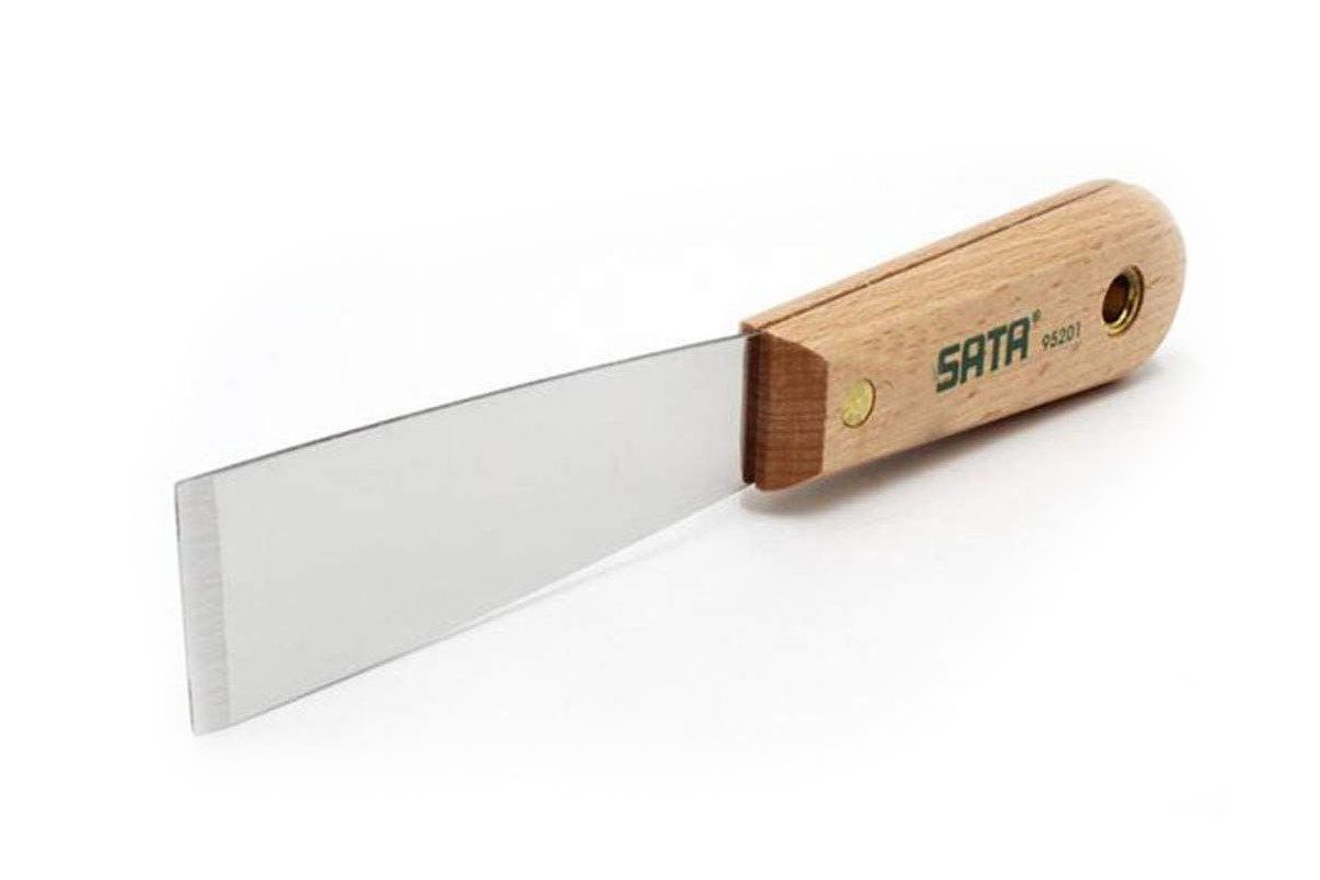 Dao nạo cán gỗ Sata 95201