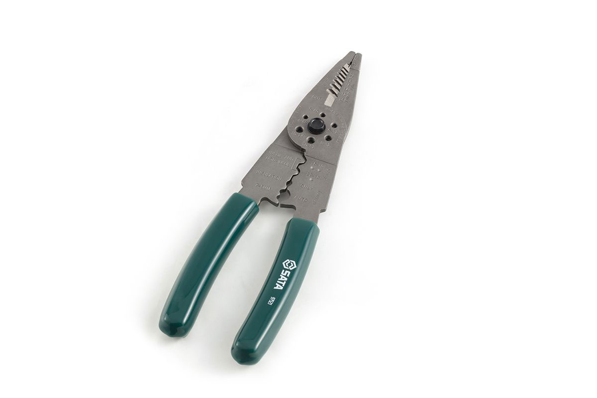 Kềm cắt - tuốt dây 8in Sata 97521