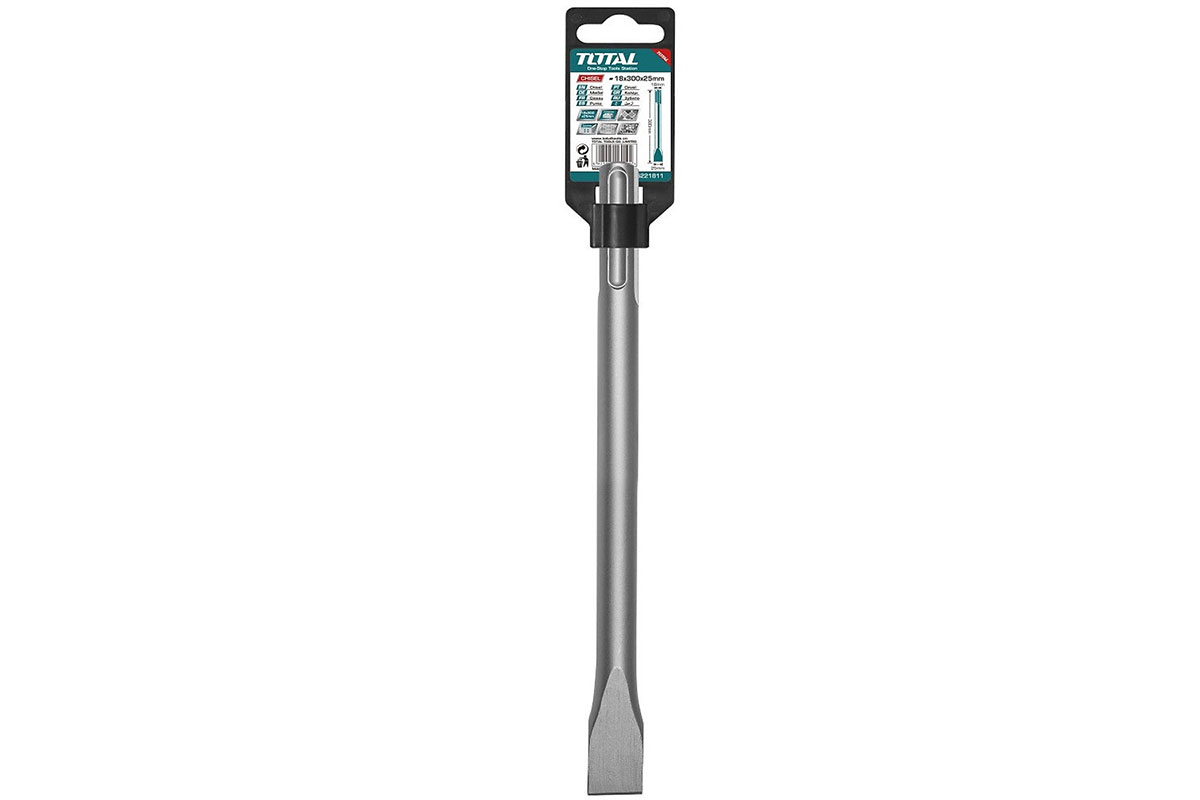 Mũi đục dẹp 18x400x25mm Total TAC15221821