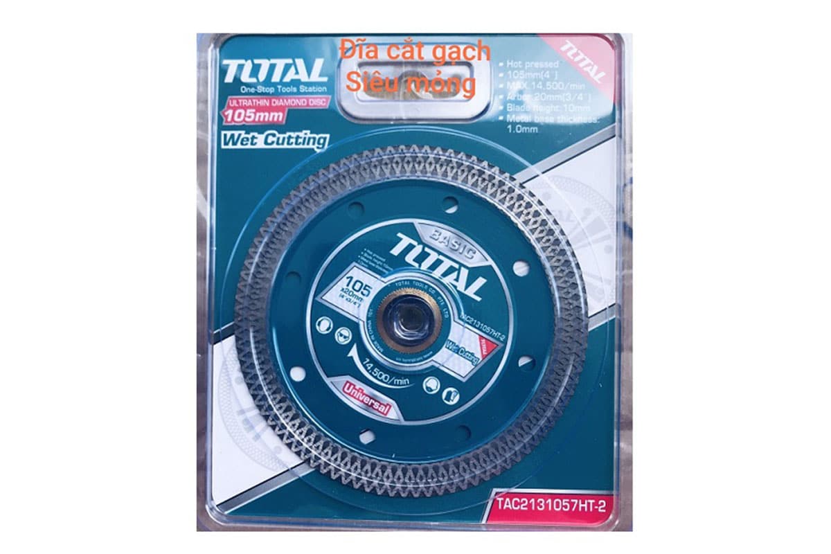 Đĩa cắt 115x22.2mm Total TAC2131151HT