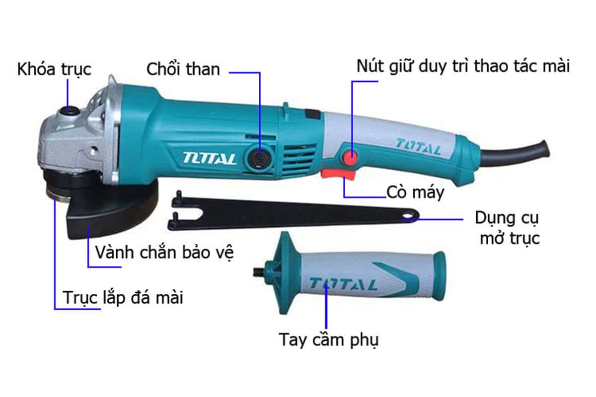 Máy mài góc Total TG1121256