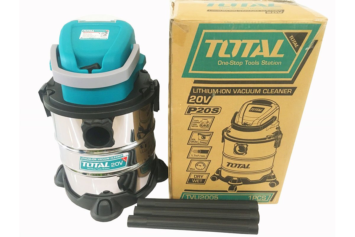 Máy hút bụi 20L dùng pin 20V Total TVLI2005