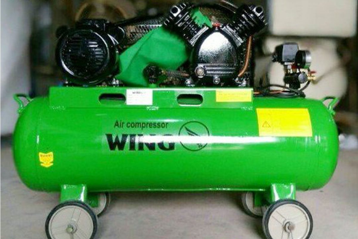 Máy nén khí dây đai Wing TW-V-0.12/8-70L