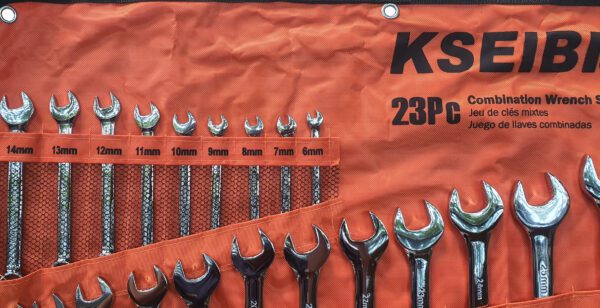 Bộ cờ lê vòng miệng 23 chi tiết 6 - 32mm Kseibi 118419